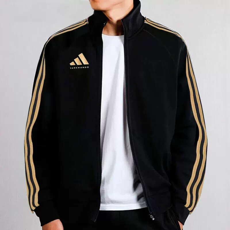 Adidas, осенняя спортивный костюм, куртка, штаны, комплект, свободный прямой силуэт