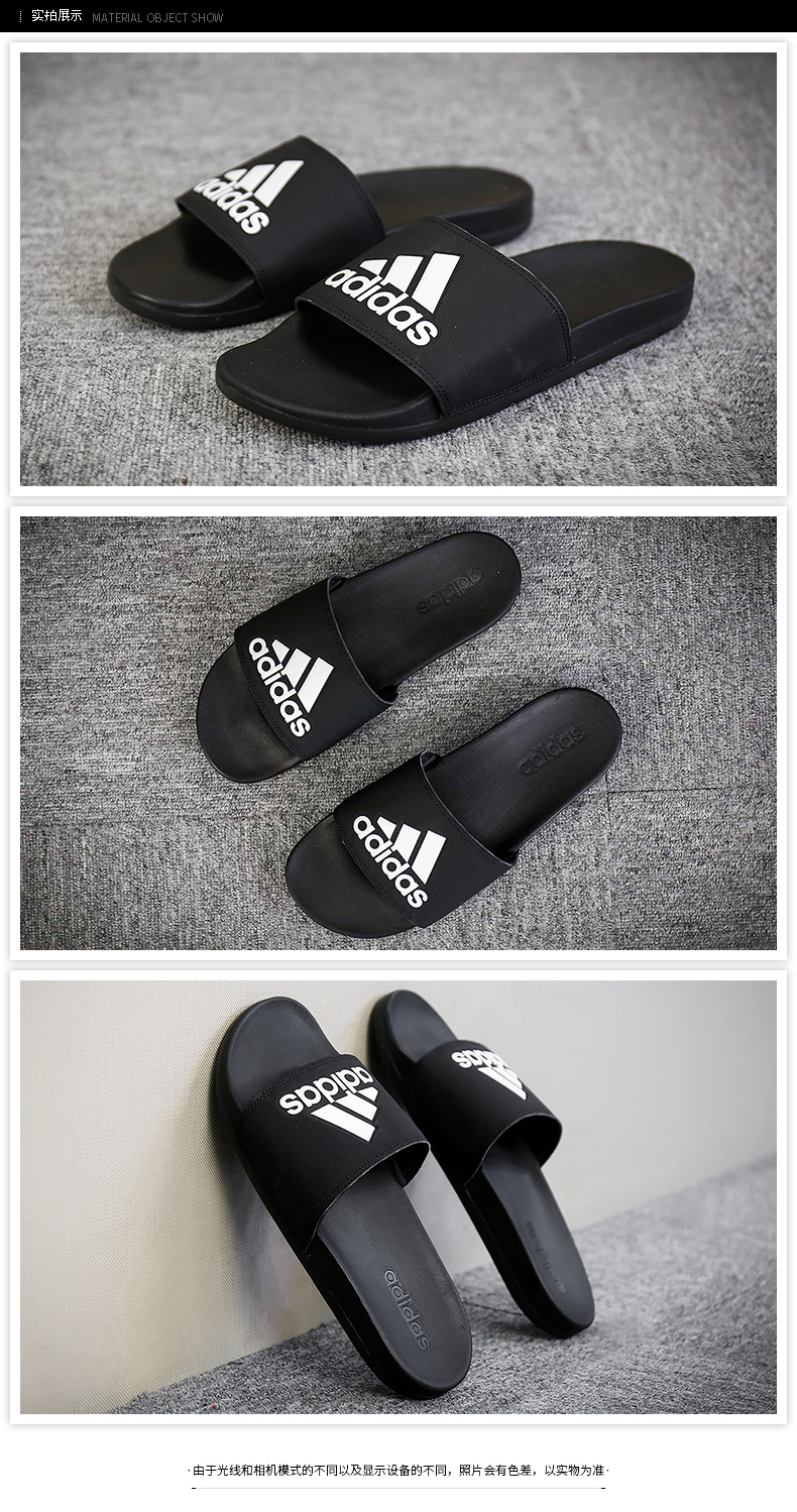 Giày thể thao nam Adidas 2018 hè thể thao chống trượt đi biển đi dép xỏ ngón CG3425 3424 - Dép thể thao dép nhựa