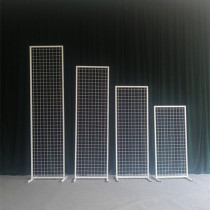 New Wedding Iron Art Grid Screen Background SentsWedding T stage window decoration scene layout