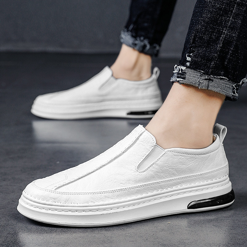 Tide Cards 2023 Autumn Breathable Board Shoes Men's Korean Version Overfire 100 Hitch A Little White Shoes Trend Men Flat Heel Casual Shoes-Taobao