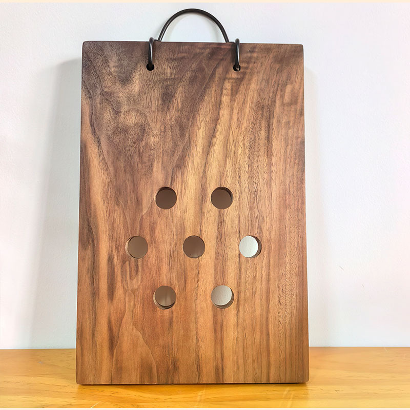 Black Walnut Wood Board, Sapele Fern Board, Planting Cover, Fern Hanging Board, Planting Board, Carbonized Wood Planting Board