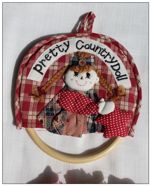 Promotion --- Foreign Trade Export Buyi Cute Country girl towel hanging 07