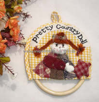 New on the shelf foreign trade export mother and son bear cloth towel hanging towel rack NO 28