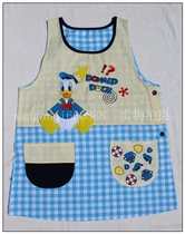 Fresh and bright new shelves Disney Donald Duck patch embroidered sleeveless vest apron
