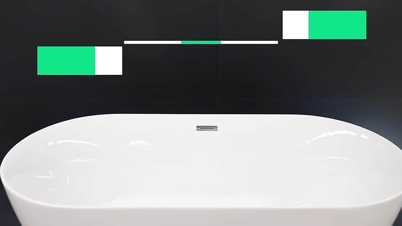 Freestanding Bathtub Factory Cheap Price 67 Inch Cupc Luxury Adult Soaking Tub Custom Colors