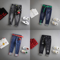 Boy Jeans Autumn Clothing New Wave Pao Boy Clothing Boy Spring Autumn Season Long Pants Children Pants Boy Pants