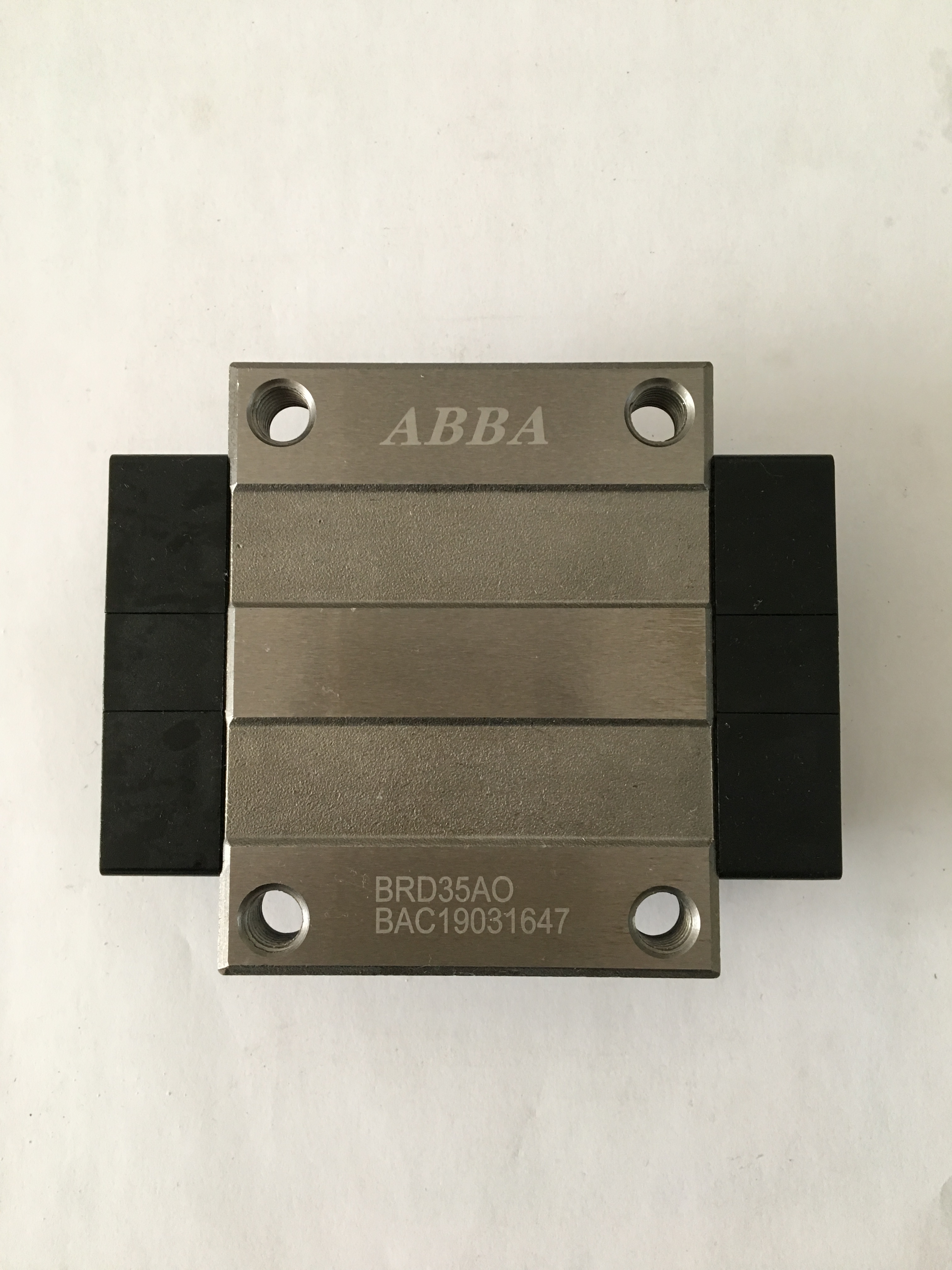 Taiwan linear guide ABBA slider BRH BRC BRS15A0 20R0 25UO 30B Joint venture interchangeable type
