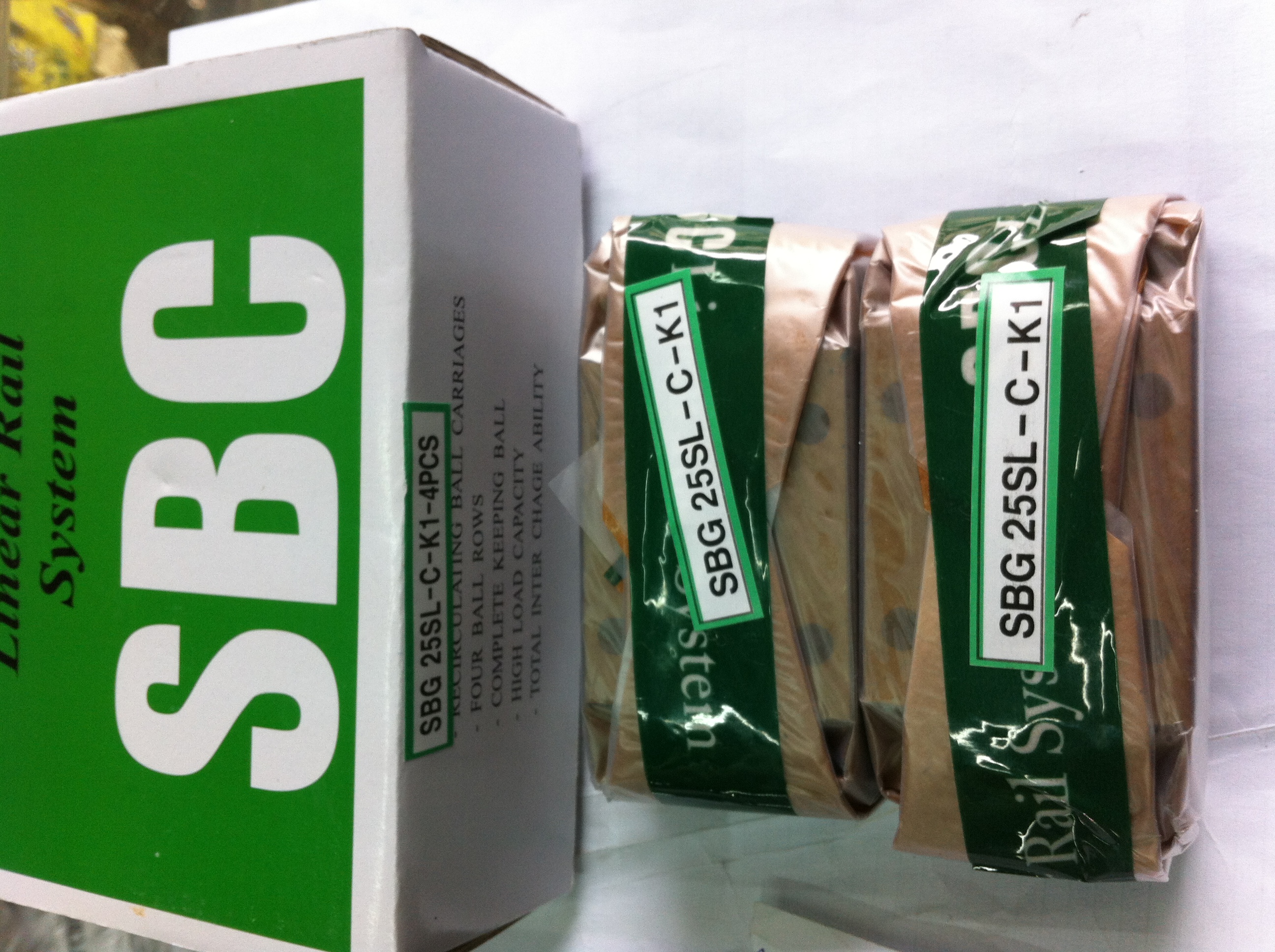 SBC Korea Import linear guide rail SBG25FLL-C SBG25FLL-C SBG20FLL-C SBG25SLL-C SBG25SLL-C