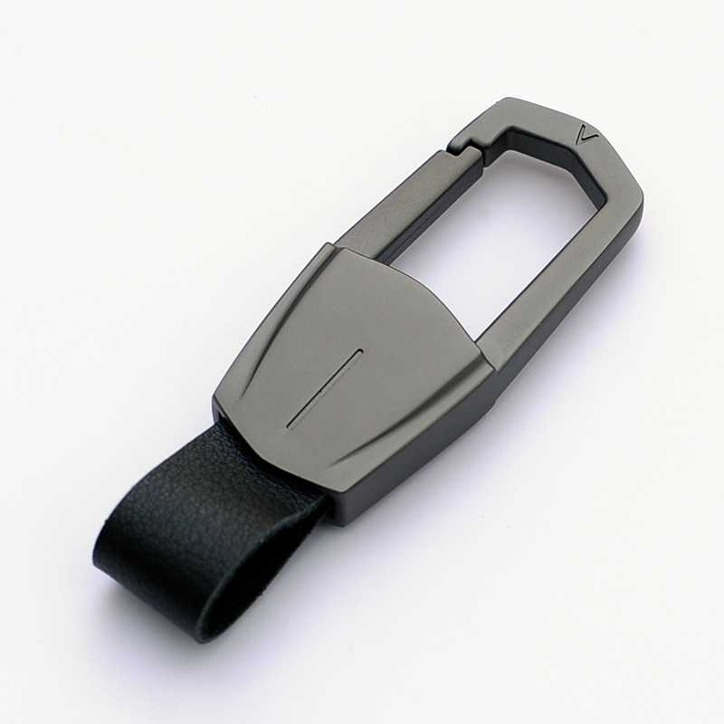 Key clasp Brief for men Pendant Lock Zinc Alloy Personality Keychain Mesh Red Metal Cow Leather Waist Hanging Car