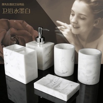 Simple European home model room exhibition hall Bathroom Bathroom appliances combination four four five five-piece set wash set