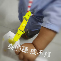 Baby handkerchief clip solid color strap pants clip saliva towel anti-drop chain kindergarten baby hat handkerchief fixing clip