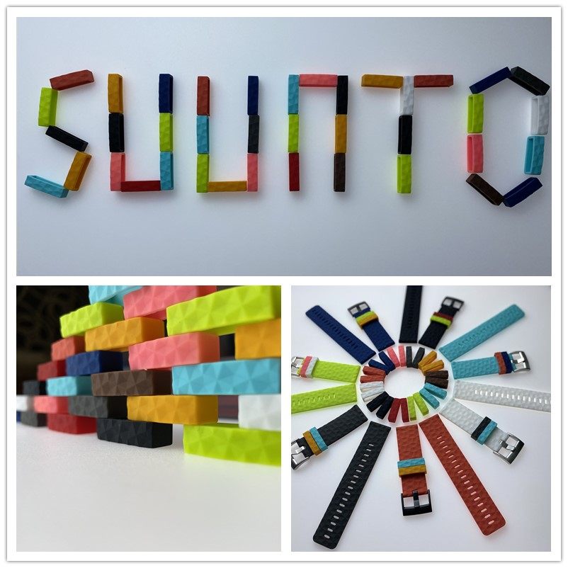 suunto Pinto Sparto Barta Baro Ring Silicone Watch Circular Pine 79D5 Series 24mm Watch Ring Multi-color