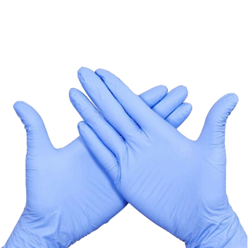 Disposable purple blue nitrile laboratory Labor computer unmanned anti - static gloves
