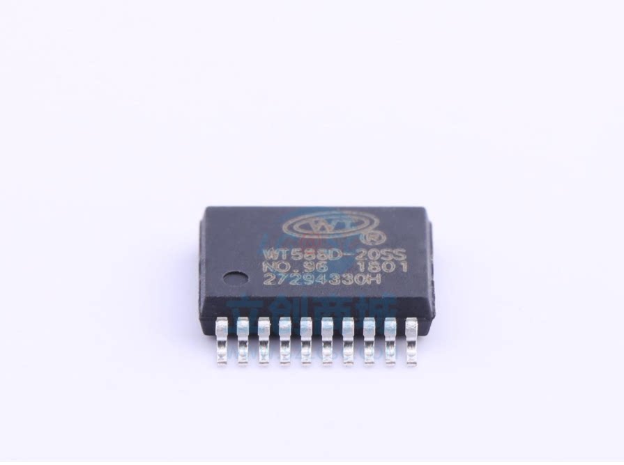 全新原装 WT588D-20SS  WT588D  贴片SSOP-20 语音USB驱动芯片