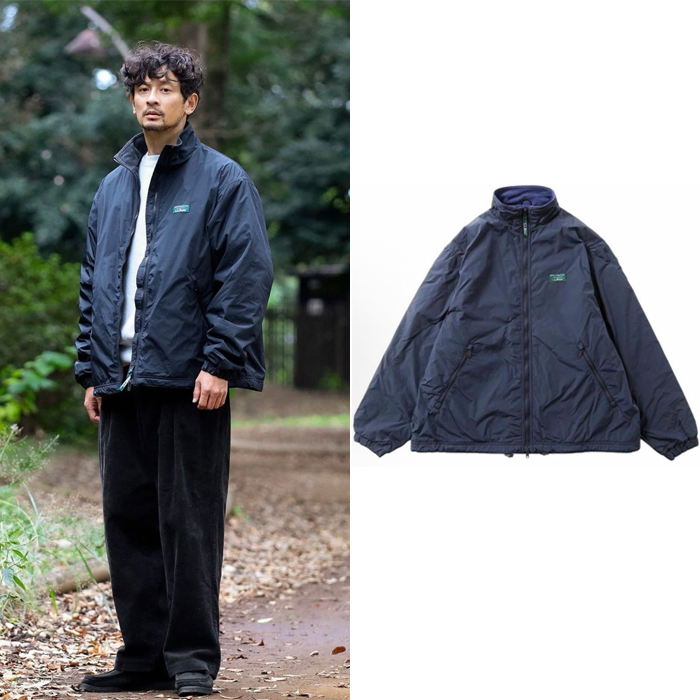 L.L Bean Autumn and Winter Japanese Style Outdoor Windproof and Waterproof Nylon Fleece Loose Jacket Windbreaker Couple Warm Coat