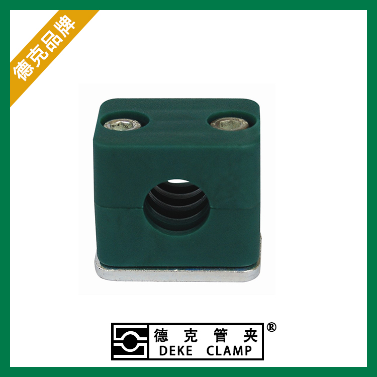 Light plastic pipe clamp TLPG2 series tubing clamp hydraulic pipe clamp A (II) type plastic pipe card