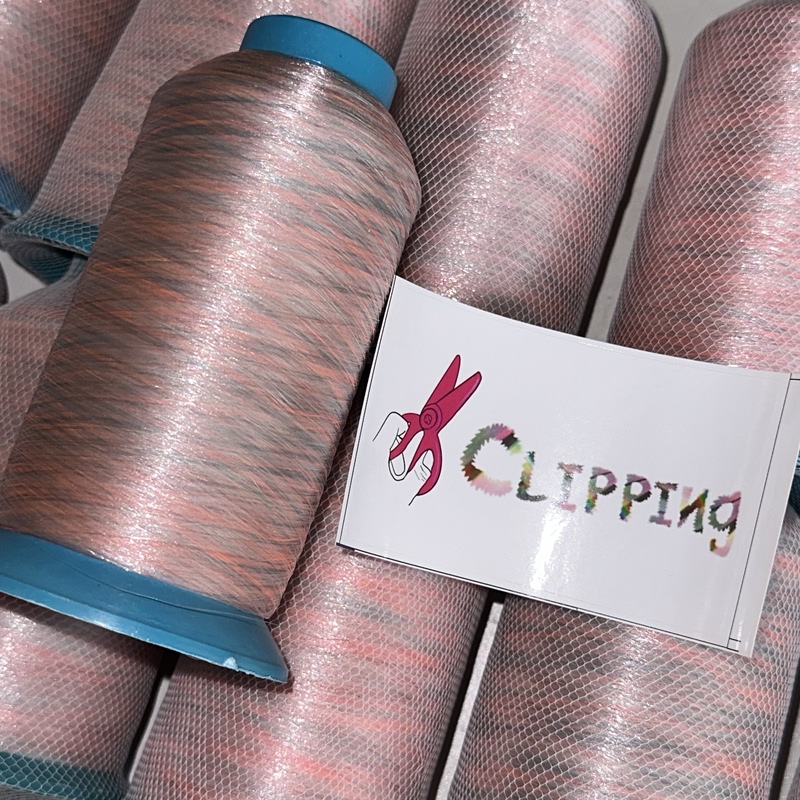 【Li Li Li】Designer Gradient Dyeing/Colored Transparent Yarn/Hand-Cranked Flatbed Knitting Machine Yarn Knitting Design Fishing Line