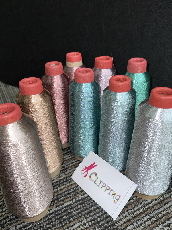 Li Li Li｜Knitting Design Yarn Hand-Cranked Flatbed Machine Fine Gold and Silver Thread Not Easy to Break High-End Artistic Creative Embroidery
