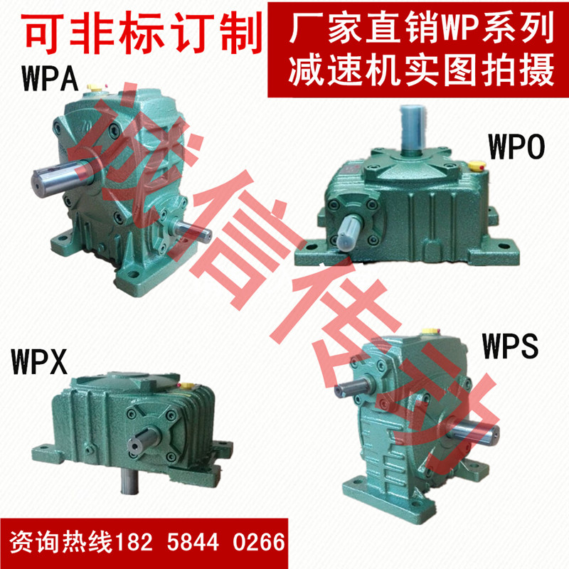 WPA WPS WPO WPX40 50 60 60 80100 80100 reducer horizontal vertical turbine worm reducer