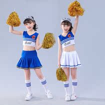 June 1 childrens cheerleading performance uniforms primary and secondary school students cheerleading campus sports uniforms Football Football baby costumes