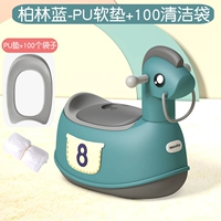 PU Cushion Berlin Blue+100 Clean Bag [Отправить кисть]