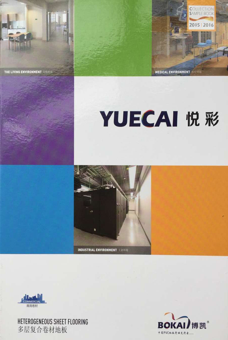 Big Dragon China Bokai Plastic Floor dense color series 2 0mm thick