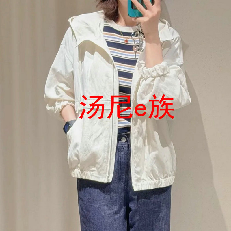 1261E2065201 Zhihe Women's Clothing Counter Authentic 2026 Summer Silk Linen Coat 4996