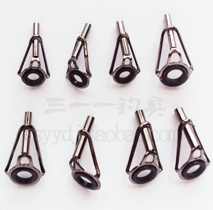 Hypole Top Ring Guide Eye Fishing Rod rod Rod Lupole Marine Rod Top Ring Raft Rod Guide Eyewire Rings Sea Rod Accessories