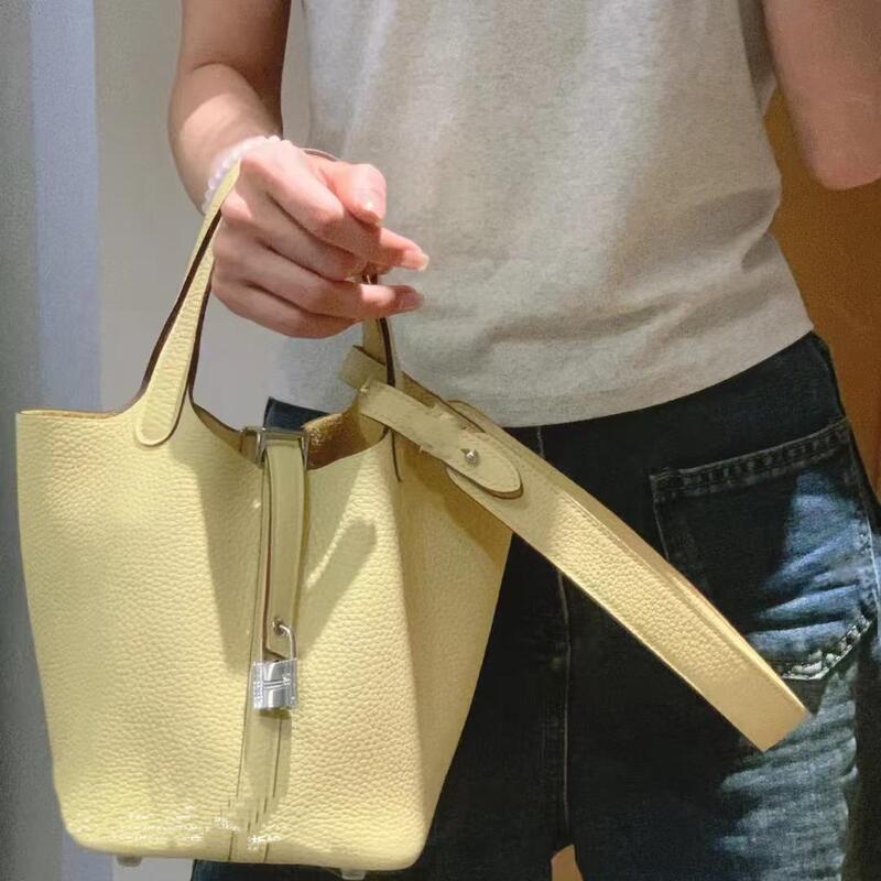 Suitable for Hermès I 8m Ertong Yellow Basket Bag Evelyn Lindy Shoulder Strap Crossbody Single Shoulder Modification Accessory Underarm Suitable for Hermès I 8m Ertong Yellow Basket Bag Evelyn Lindy Shoulder Strap Crossbody Single Shoulder Modification Accessory Underarm