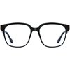 Retro Anti-Blue Light Black-Framed Glasses, a Makeup-Free Magic Tool for Big Faces, Slimming Square Frames, Can Be Fitted with Prescription Lenses, Trendy for Men