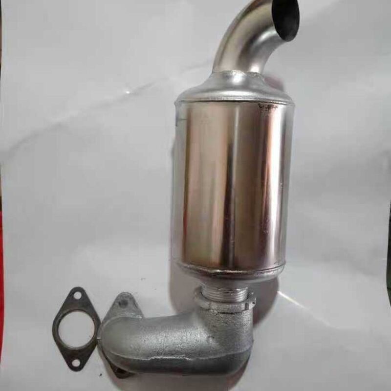 195/1105 Diesel Engine Stainless Steel Thickened Muffler 12-15 Horsepower Exhaust Pipe Assembly