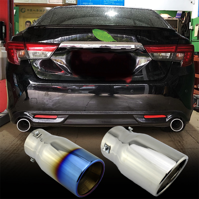 Suitable for Toyota's new REIZCAMRY RAV4 modified tail throat stainless steel exhaust pipe decorative exhaust cover
