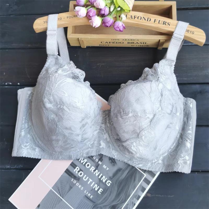 Plus-Size Adjustable Bra, Fully Wrapped, Side Breast Support, Large Size Women's Underwear 100kg Fat mm Large Bra, Thin Style