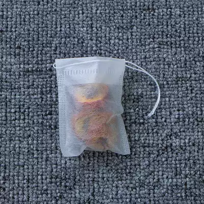 100 packs of 5*7cm Corn fiber pumping line Tea bags Tea bags Filter bags Small bubble bags Tea packaging bags Tea cup bags