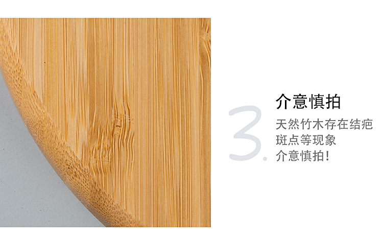 Nhật Bản phong cách khay gỗ tre tròn Đĩa tre tấm gỗ khay gỗ khay trà tấm nướng tùy chỉnh logo - Tấm khay trà đẹp