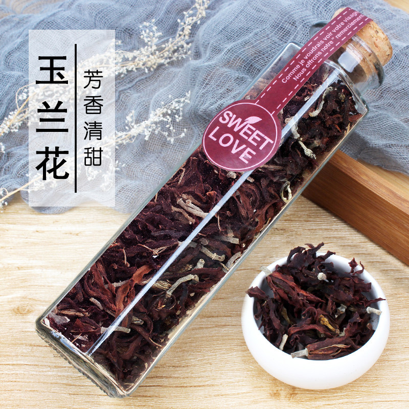 Jade Orchid Tea Dry Flower Special Grade Kidney Orchid Red White Jade Blue Flowers Dry Branched Petal Natural Flower And Grass Tea Pure