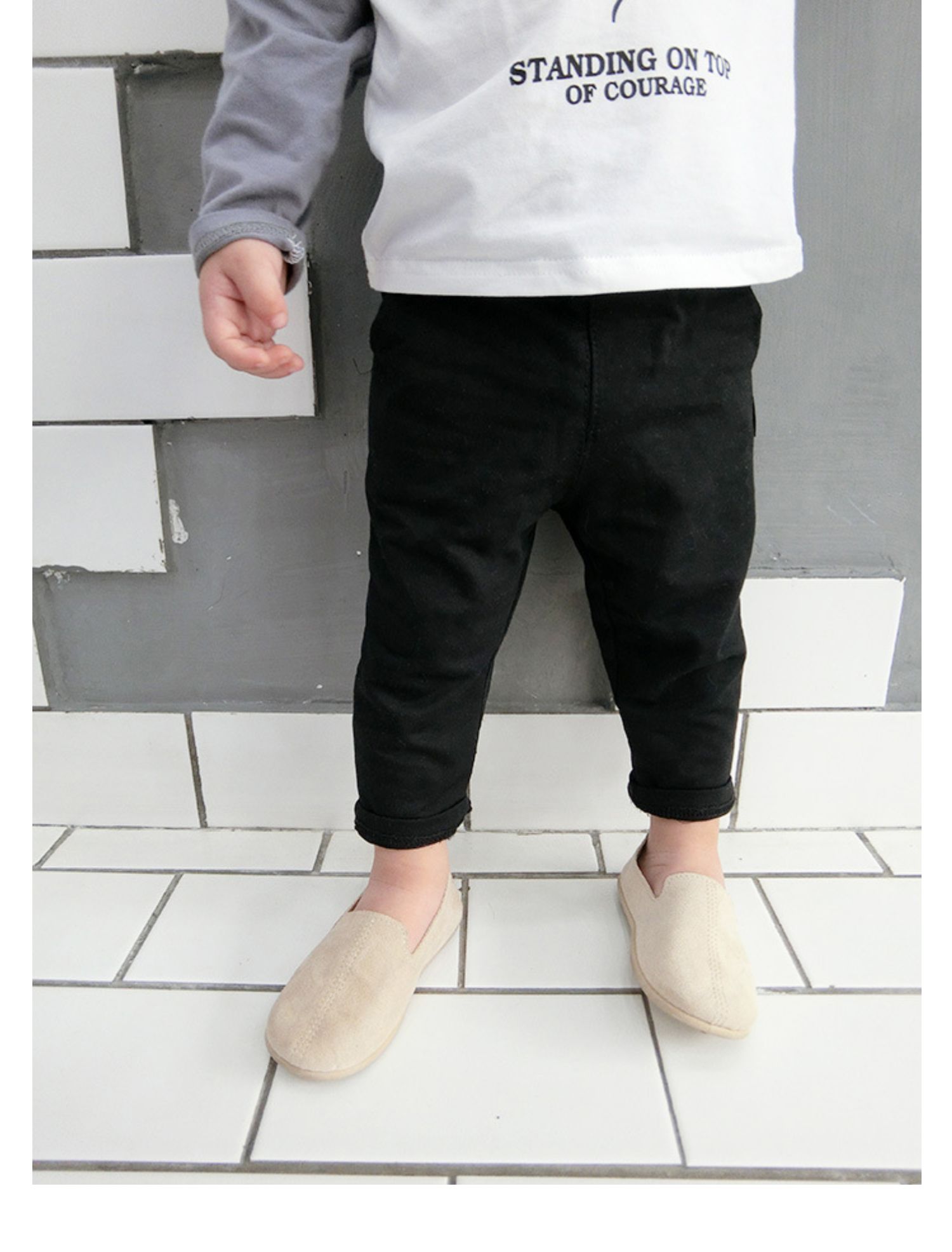 Quần trẻ em Quần trẻ em mùa xuân và mô hình mùa hè 3 bé trai quần thể thao cotton thường mặc quần hoang dã chân quần 1-6 tuổi - Quần quần jean bé trai thu đông