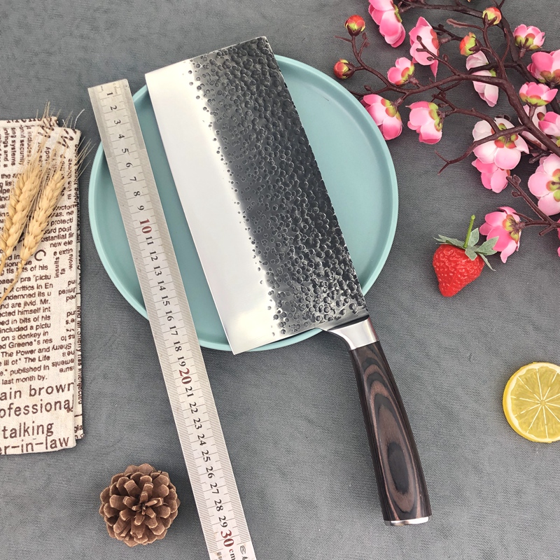 Kitchen knife stainless steel slicing knife hand forged and cut meat knife ultra fast sharp home kitchen chef special hotel