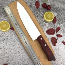 Ceramic large vegetable cutting fruit knife export kitchen meat cutting knife household Lady small cutting knife supplementary food knife 6 inch 8 inch 8 inch