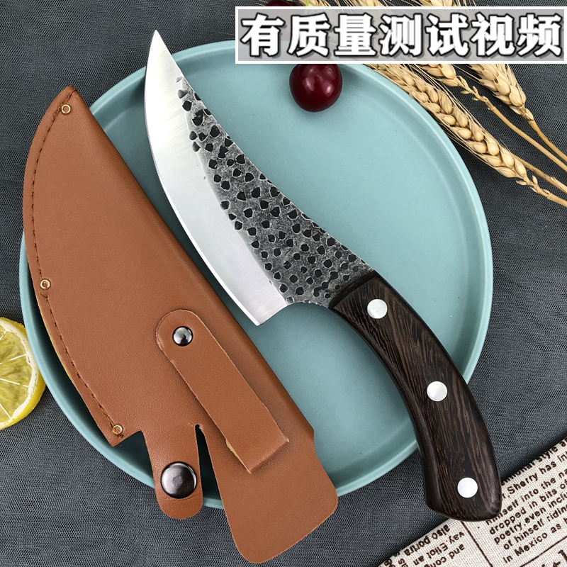 Forging high carbon steel knife cutting knife pork cutting knife outdoor German fish knife slaughter and killing pigs with knife