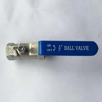 Factory Q11F-16P 304 stainless steel one-piece threaded ball valve water pipe switch 2 points Light