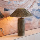 Raffia Table Lamp Wabi-Sabi Style Japanese Vintage Bedside Bedroom Study Room Homestay Decorative Ambiance Retro Art Lamp