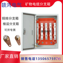 1KV Mineral Insulated Cable Branch Box Copper Bar T-connected Conversion Box Floor Bridge Branch Box Low Voltage Terminal Box