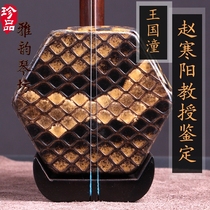 Chen Nian refined Professor Wang Guotong identified erhu professional old mahogany erhu Zhao Hanyang teacher appraisal Qin