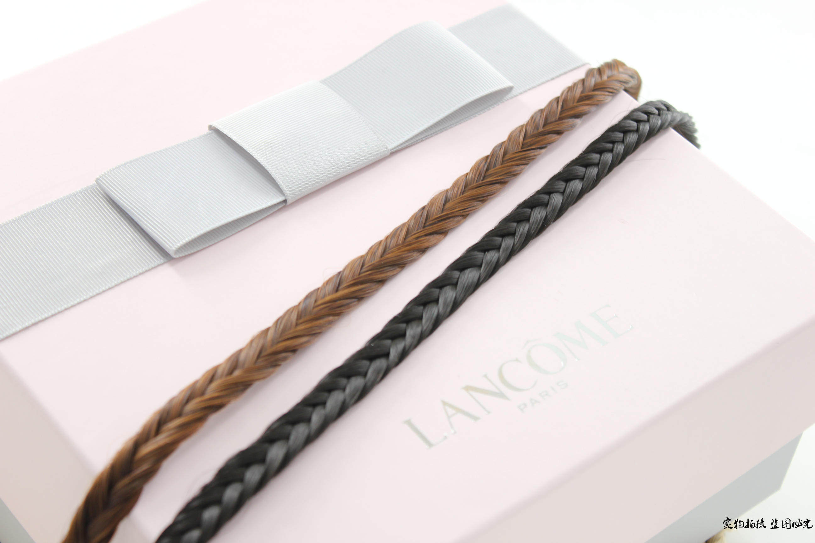 Wig female twist braid bridal hair ornament hand-woven hair bands with fishbone braided hair braided wig braided hair adapter pieces