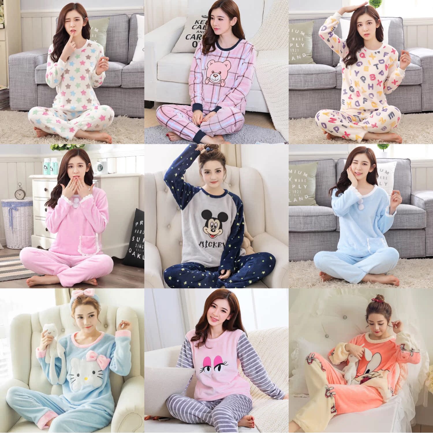 Pyjama pour femme OTHER   à manches longues - Ref 2996498 Image 1