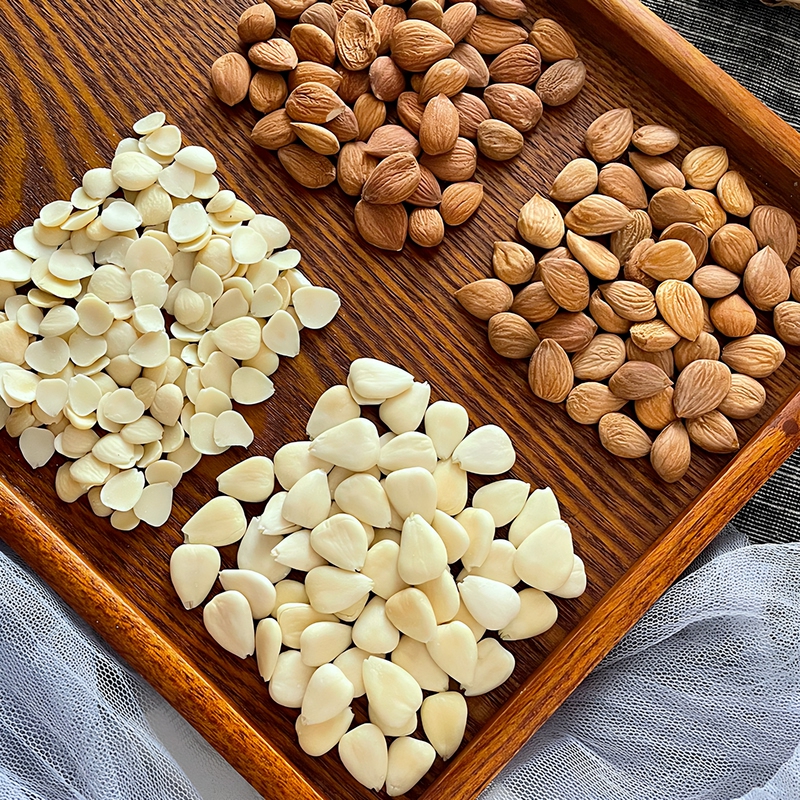 New Arrival: Chengde Original Sweet Southern Almonds, 250g Almonds for Making Almond Milk Porridge, Soup, and Seven-White Drink with Figs New Arrival: Chengde Original Sweet Southern Almonds, 250g Almonds for Making Almond Milk Porridge, Soup, and Seven-White Drink with Figs