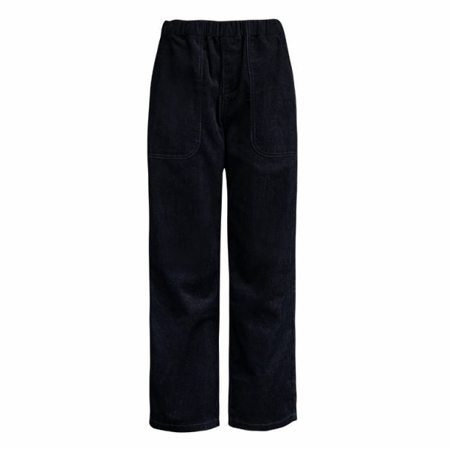 sp68 elastic navy blue corduroy loose straight casual pants for women slim and versatile 2024 ໂສ້ງດູໃບໄມ້ລົ່ນໃຫມ່