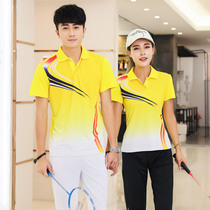 Sports Suit Students School Uniforms Short Sleeves T-shirt Volleyball mens and womens badminton clothes Two sets of trousers table tennis clothes