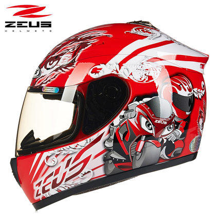 Taiwan Ruishi motorcycle helmet full helmet men and women full cover running helmet autumn and winter four seasons men and women racing motorcycle helmet